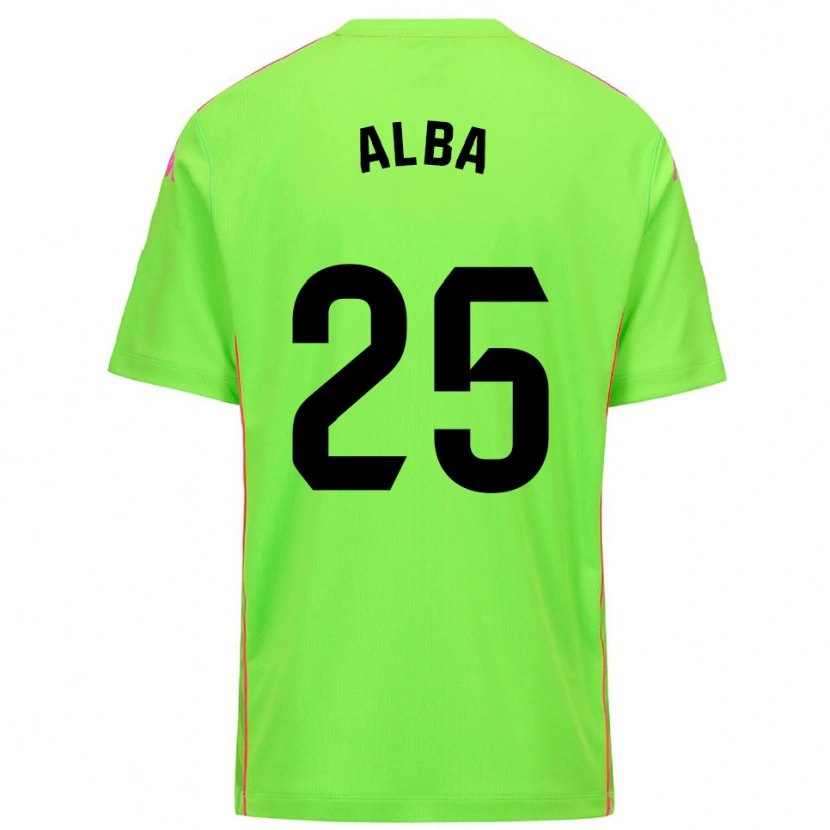 Danxen Heren Alba Acebes Rodríguez #25 Lirme Diep Roze Keepersshirt 2025/26 T-Shirt