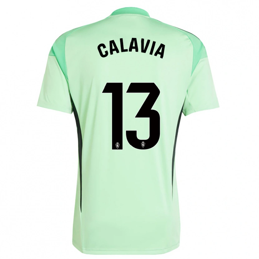 Danxen Heren Carlos Calavia #13 Middelgroen Keepersshirt 2025/26 T-Shirt