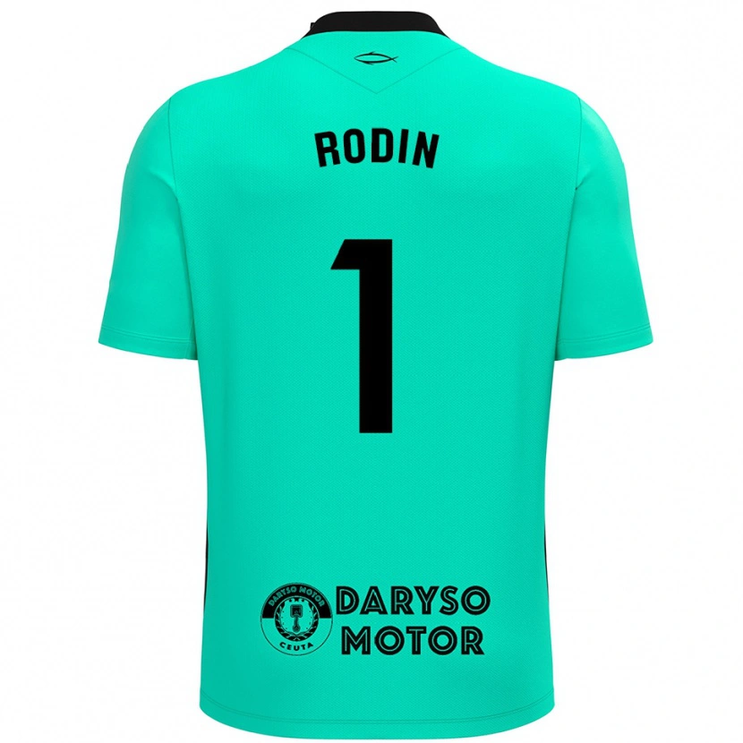 Danxen Heren Antonio Rodin #1 Turquoise Zwart Keepersshirt 2025/26 T-Shirt