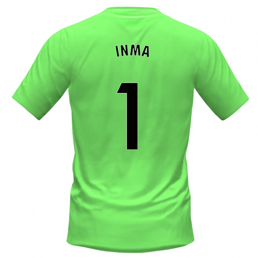 Danxen Heren Imaculada Almendros Fernández #1 Groen Zwart Keepersshirt 2025/26 T-Shirt
