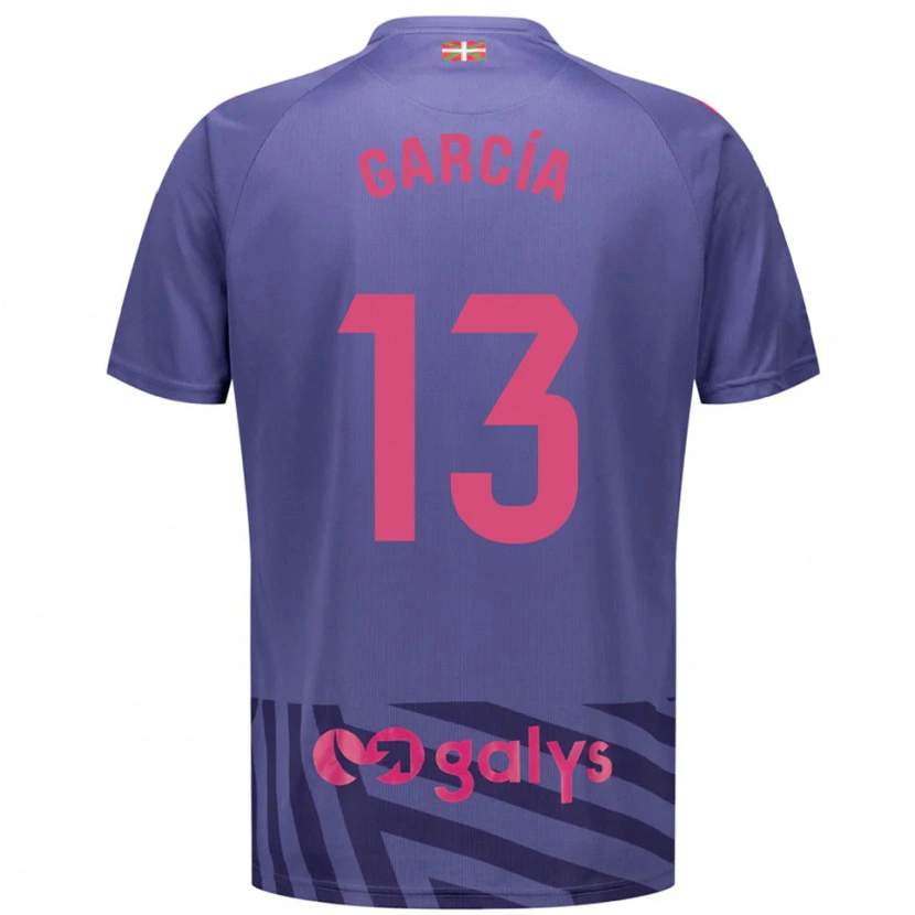 Danxen Heren Jon García #13 Blauw Grijs Paars Keepersshirt 2025/26 T-Shirt