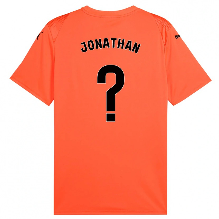 Danxen Heren Jonathan Sánchez #0 Oranje Zwart Rood Keepersshirt 2025/26 T-Shirt