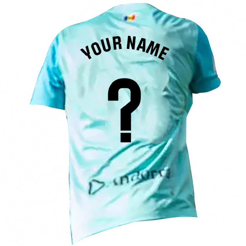 Danxen Heren FC Andorra Cyaan Zwart Keepersshirt 2025/26 T-Shirt
