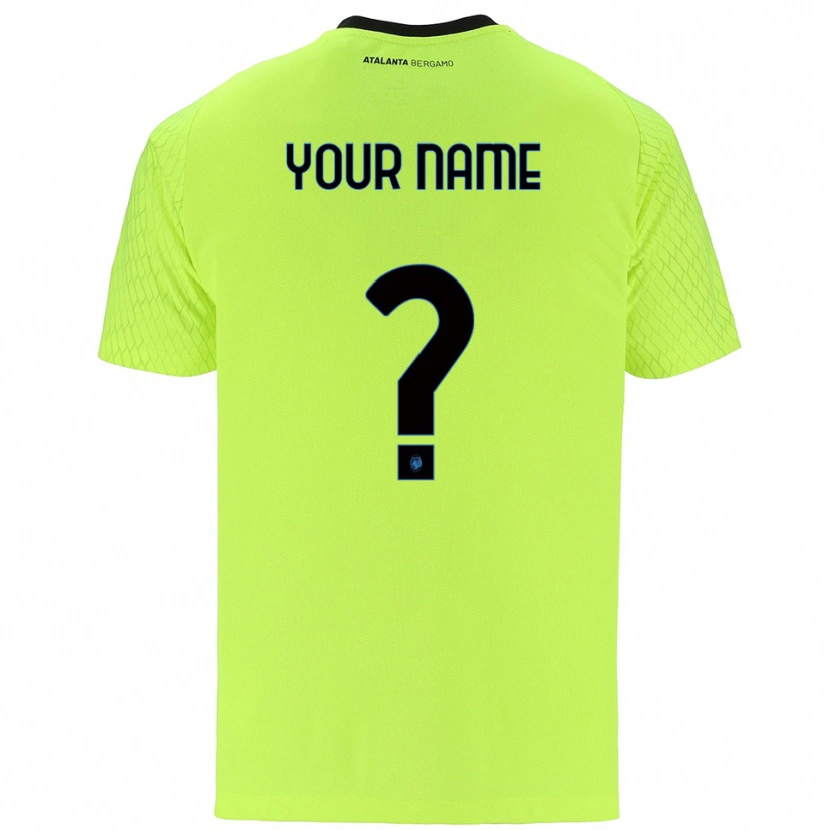 Danxen Heren Atalanta BC Geel Groen Rood Keepersshirt 2025/26 T-Shirt