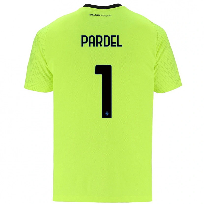 Danxen Heren Piotr Pardel #1 Geel Groen Rood Keepersshirt 2025/26 T-Shirt
