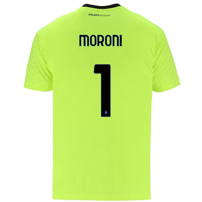 Danxen Heren Tommaso Moroni #1 Geel Groen Rood Keepersshirt 2025/26 T-Shirt