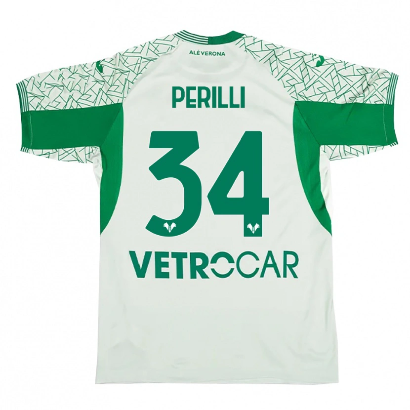 Danxen Heren Simone Perilli #34 Groen Rood Keepersshirt 2025/26 T-Shirt