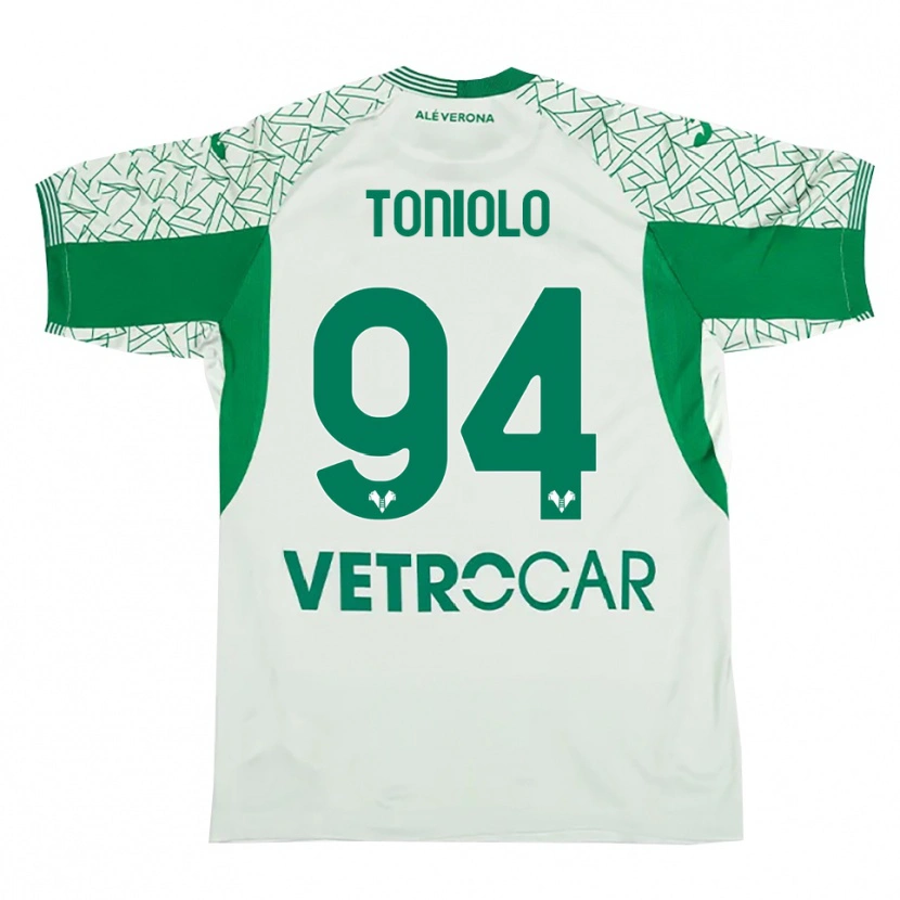 Danxen Heren Giacomo Toniolo #94 Groen Rood Keepersshirt 2025/26 T-Shirt