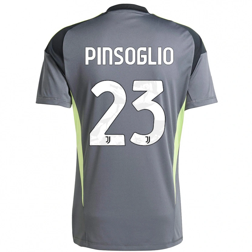 Danxen Heren Carlo Pinsoglio #23 Donkergrijs Wit Keepersshirt 2025/26 T-Shirt