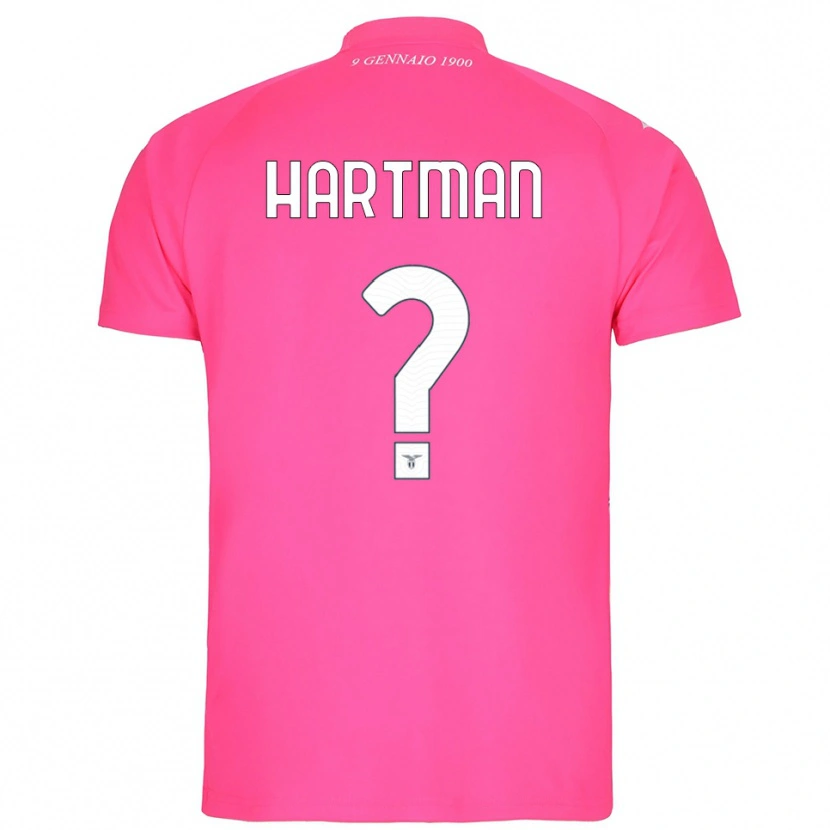 Danxen Heren Thomas Hartman #0 Diep Roze Keepersshirt 2025/26 T-Shirt