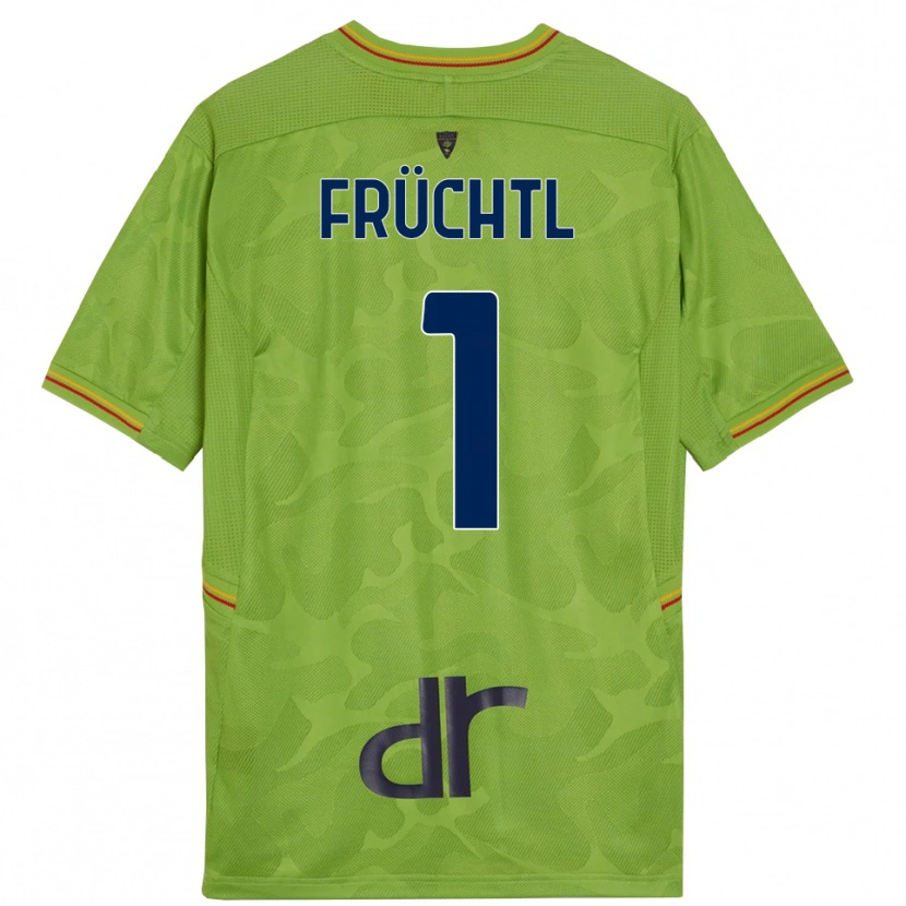 Danxen Heren Christian Früchtl #1 Bos Groen Zwart Keepersshirt 2025/26 T-Shirt