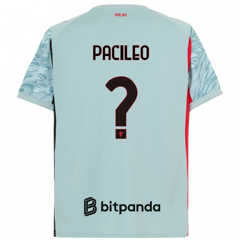 Danxen Heren Alessandro Pacileo #0 Licht Blauw Rood Keepersshirt 2025/26 T-Shirt