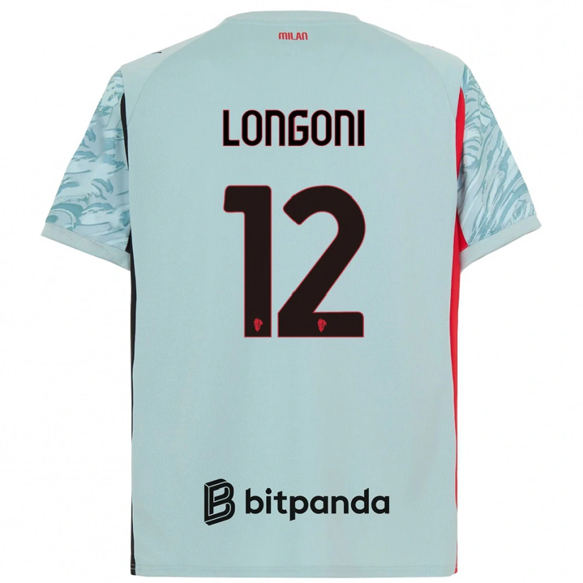 Danxen Heren Alessandro Longoni #12 Licht Blauw Rood Keepersshirt 2025/26 T-Shirt