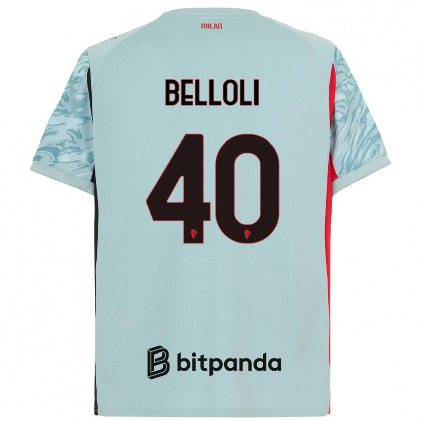Danxen Heren Sofia Belloli #40 Licht Blauw Rood Keepersshirt 2025/26 T-Shirt