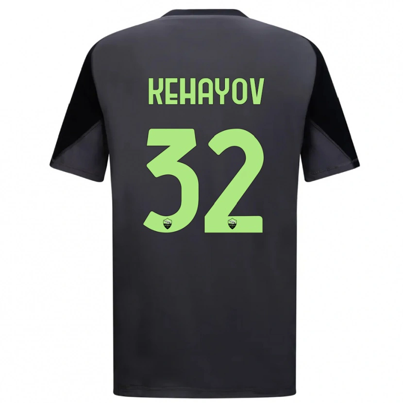 Danxen Heren Atanas Kehayov #32 Zwart Licht Groen Keepersshirt 2025/26 T-Shirt