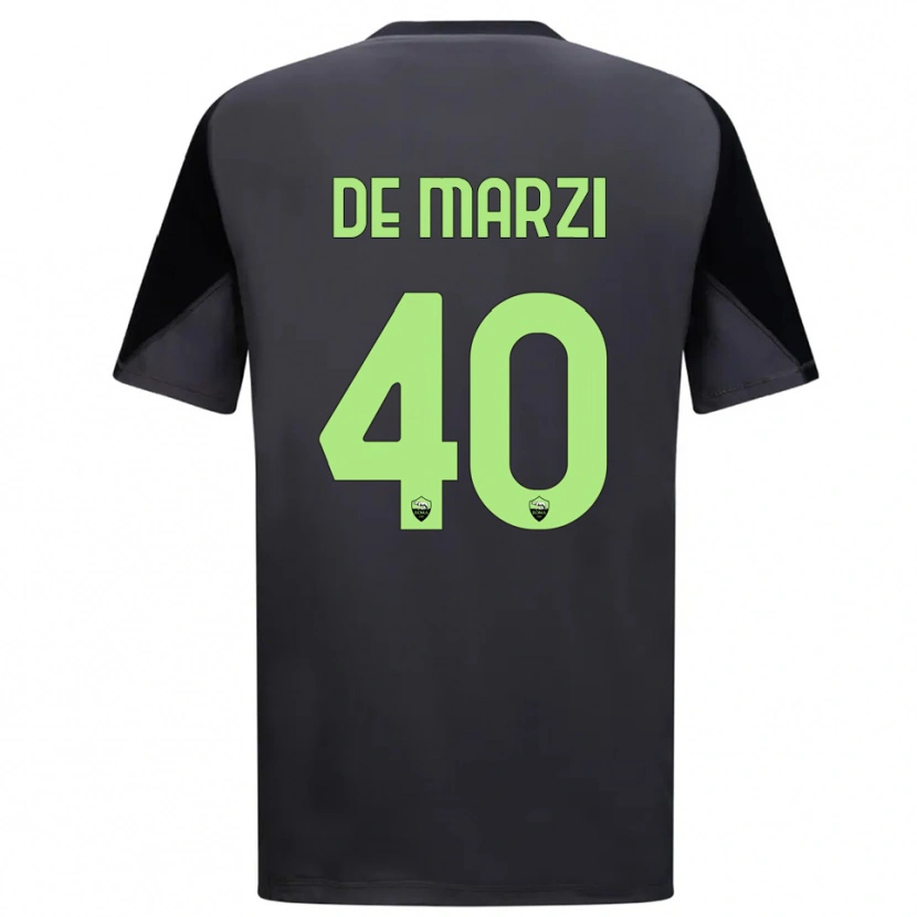 Danxen Heren Giorgio De Marzi #40 Zwart Licht Groen Keepersshirt 2025/26 T-Shirt