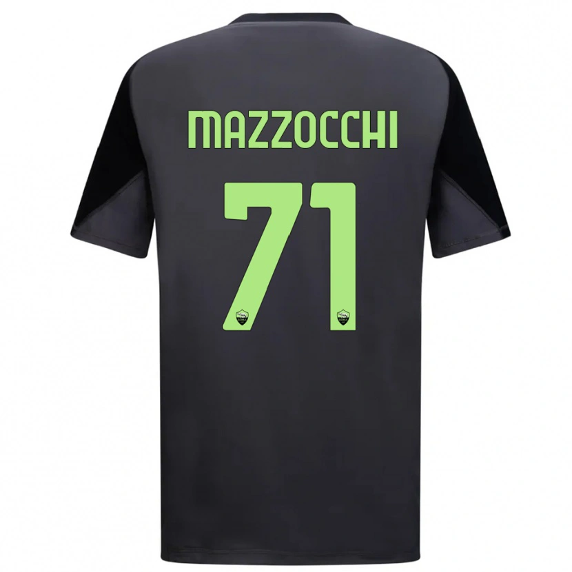 Danxen Heren Giulia Mazzocchi #71 Zwart Licht Groen Keepersshirt 2025/26 T-Shirt