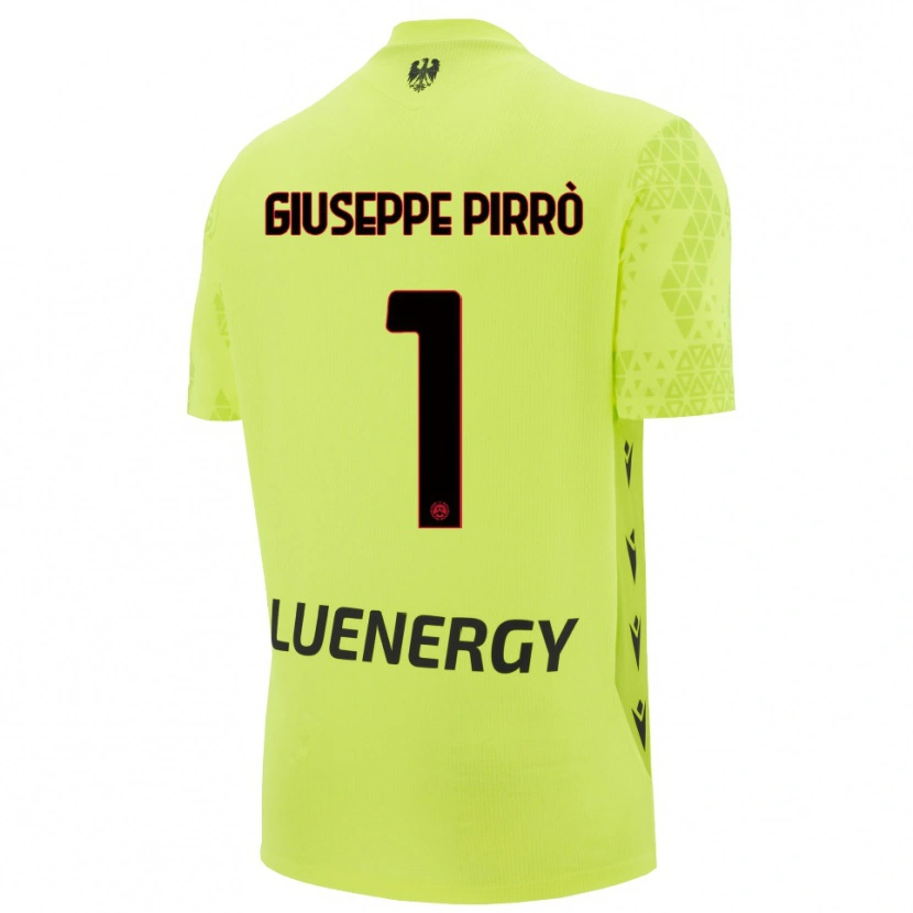 Danxen Heren Marco Giuseppe Pirrò #1 Groen Geel Zwart Keepersshirt 2025/26 T-Shirt