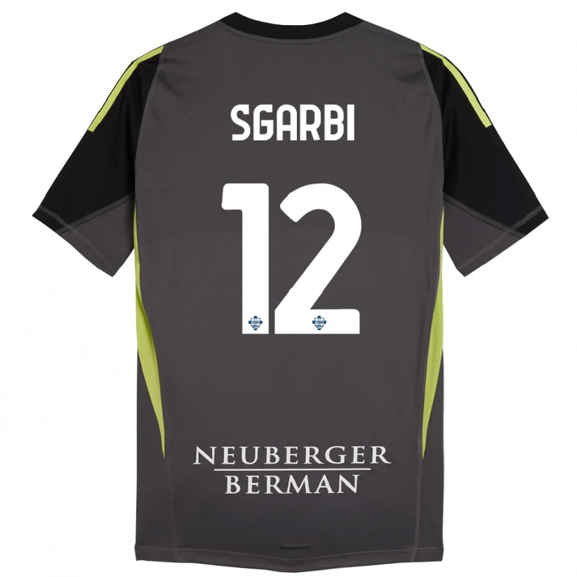 Danxen Heren Dylan Sgarbi #12 Zwart Licht Groen Keepersshirt 2025/26 T-Shirt