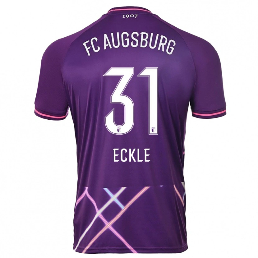 Danxen Heren Philipp Eckle #31 Paars Roze Keepersshirt 2025/26 T-Shirt