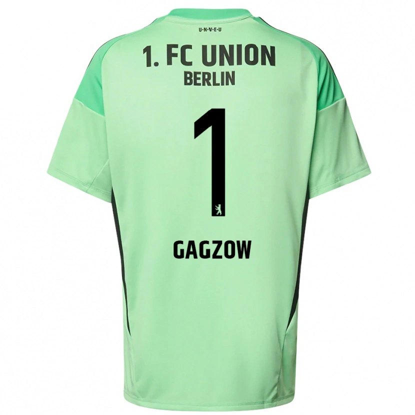 Danxen Heren Fritz Gagzow #1 Licht Groen Zwart Keepersshirt 2025/26 T-Shirt