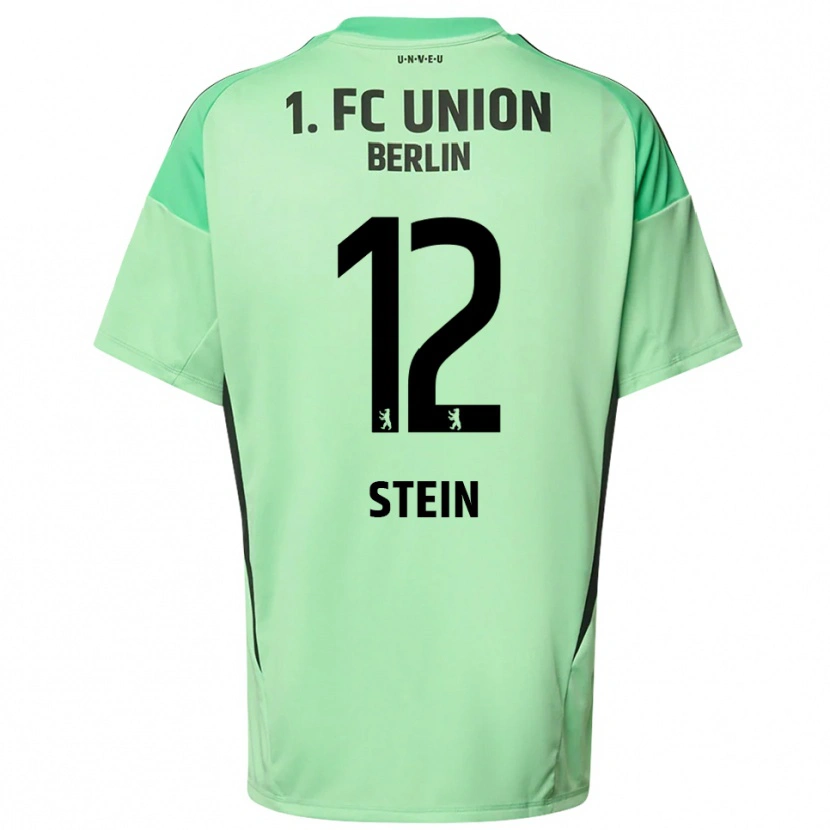 Danxen Heren Yannic Stein #12 Licht Groen Zwart Keepersshirt 2025/26 T-Shirt