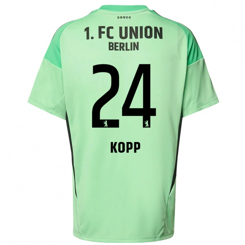Danxen Heren Marvin Kopp #24 Licht Groen Zwart Keepersshirt 2025/26 T-Shirt
