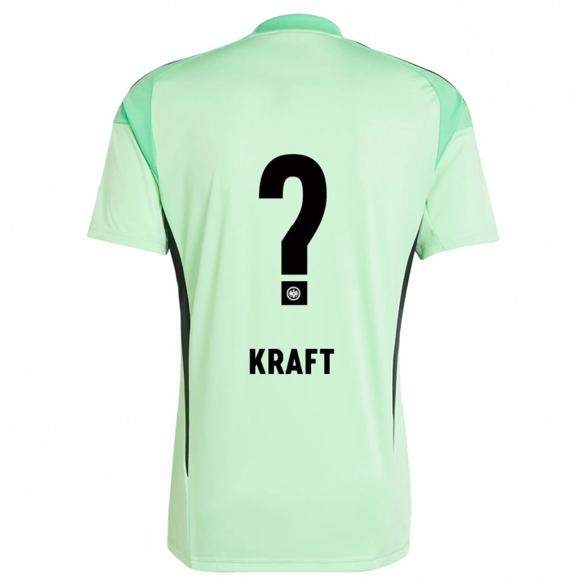 Danxen Heren Nico Kraft #0 Licht Groen Zwart Keepersshirt 2025/26 T-Shirt