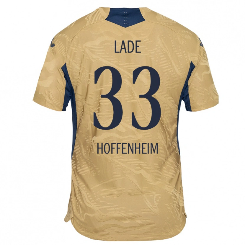 Danxen Heren Benjamin Lade #33 Tan Zwart Keepersshirt 2025/26 T-Shirt