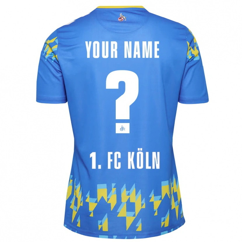 Danxen Heren 1. FC Köln Korenbloemblauw Keepersshirt 2025/26 T-Shirt
