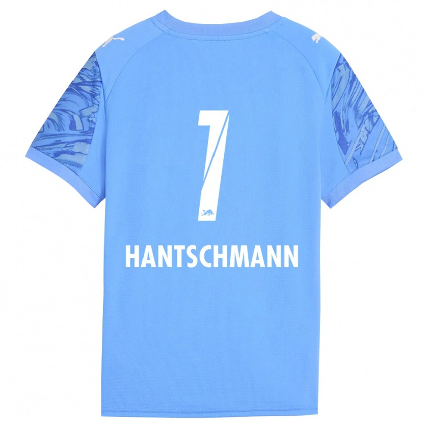 Danxen Heren Franz Hantschmann #1 Koninklijk Blauw Rood Keepersshirt 2025/26 T-Shirt