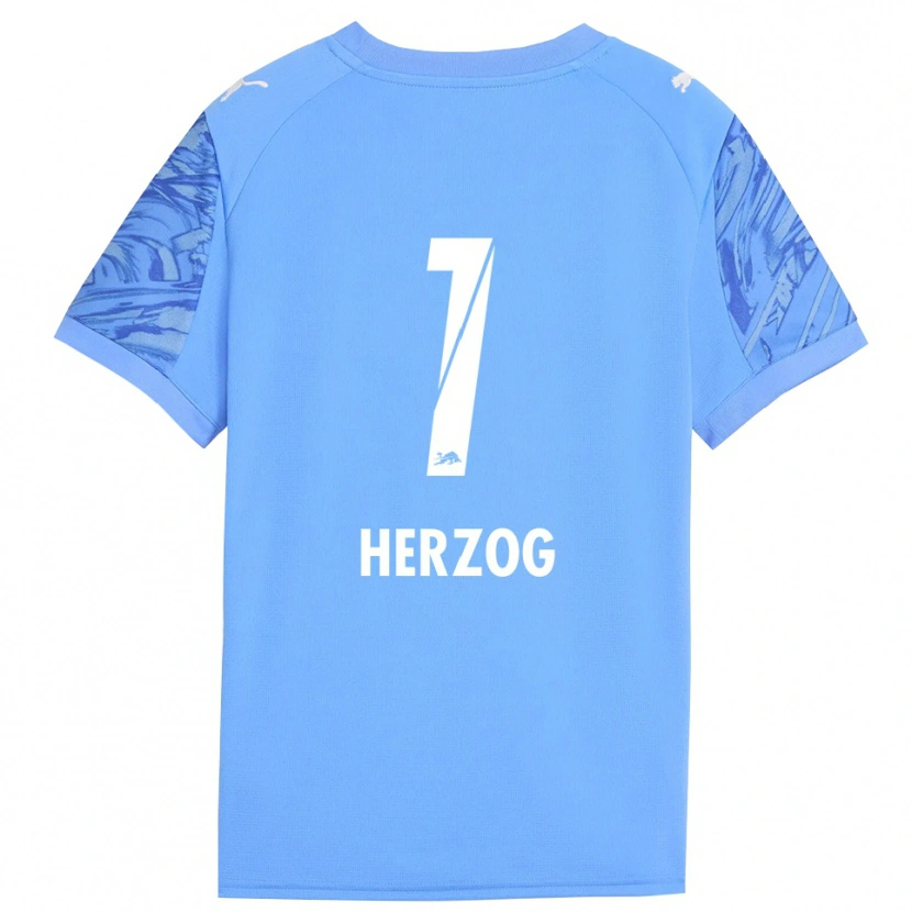 Danxen Heren Elvira Herzog #1 Koninklijk Blauw Rood Keepersshirt 2025/26 T-Shirt