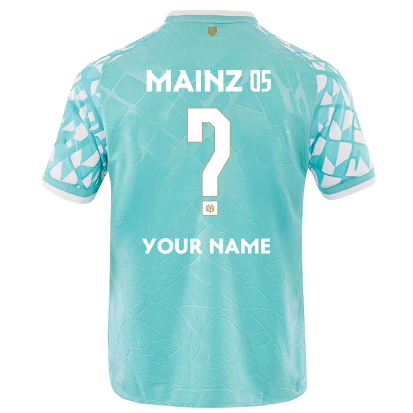 Danxen Heren 1. FSV Mainz 05 Turquoise Wit Keepersshirt 2025/26 T-Shirt