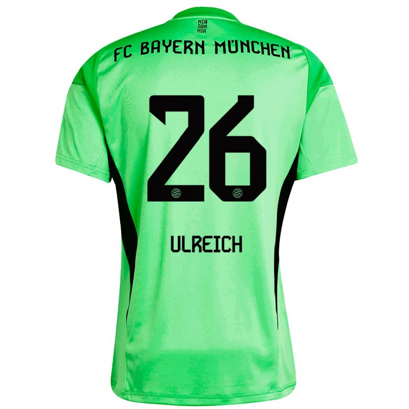 Danxen Heren Sven Ulreich #26 Medium Lente Groen Keepersshirt 2025/26 T-Shirt