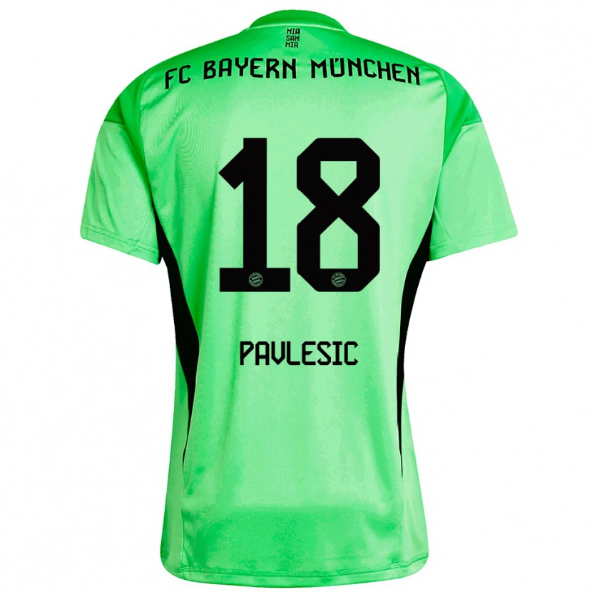 Danxen Heren Anthony Pavlesic #18 Medium Lente Groen Keepersshirt 2025/26 T-Shirt