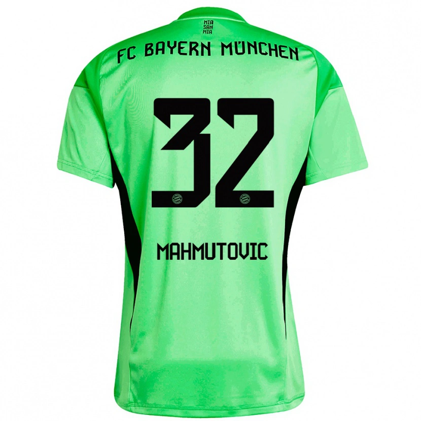 Danxen Heren Ena Mahmutovic #32 Medium Lente Groen Keepersshirt 2025/26 T-Shirt