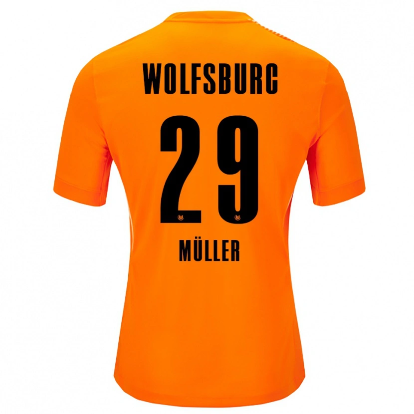 Danxen Heren Marius Müller #29 Rood Zwart Keepersshirt 2025/26 T-Shirt