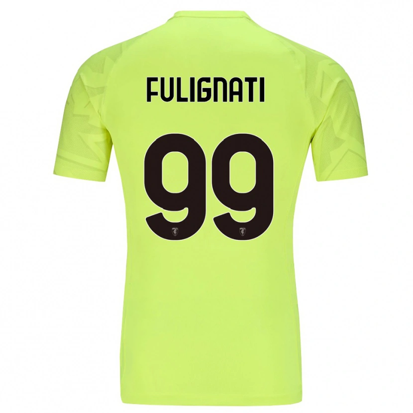 Danxen Heren Andrea Fulignati #99 Fluorescent Groen Keepersshirt 2025/26 T-Shirt