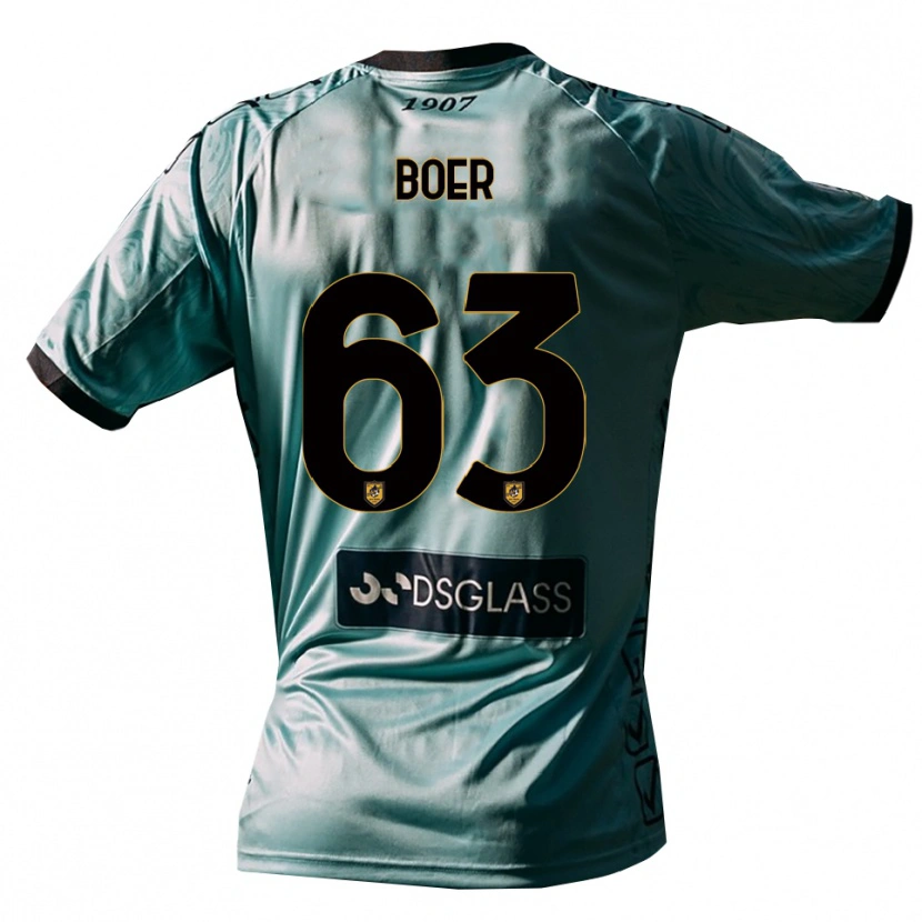 Danxen Heren Pietro Boer #63 Lichtblauw Wit Keepersshirt 2025/26 T-Shirt