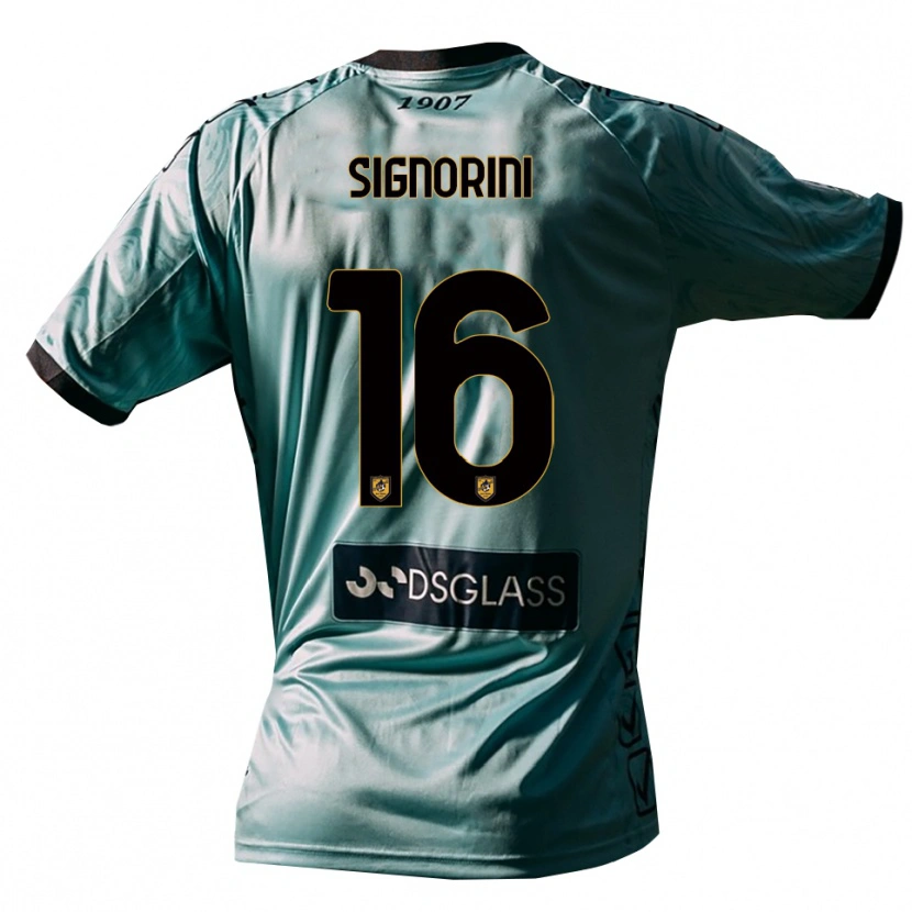 Danxen Heren Alessandro Signorini #16 Lichtblauw Wit Keepersshirt 2025/26 T-Shirt