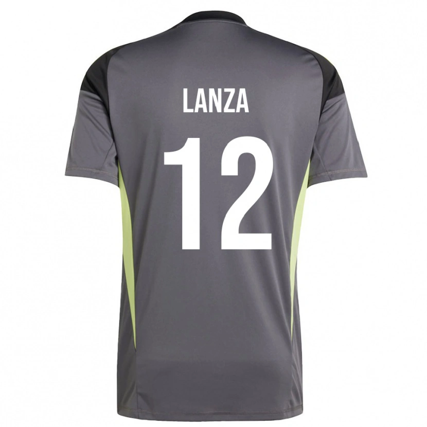 Danxen Heren Cesare Lanza #12 Dim Grijs Keepersshirt 2025/26 T-Shirt