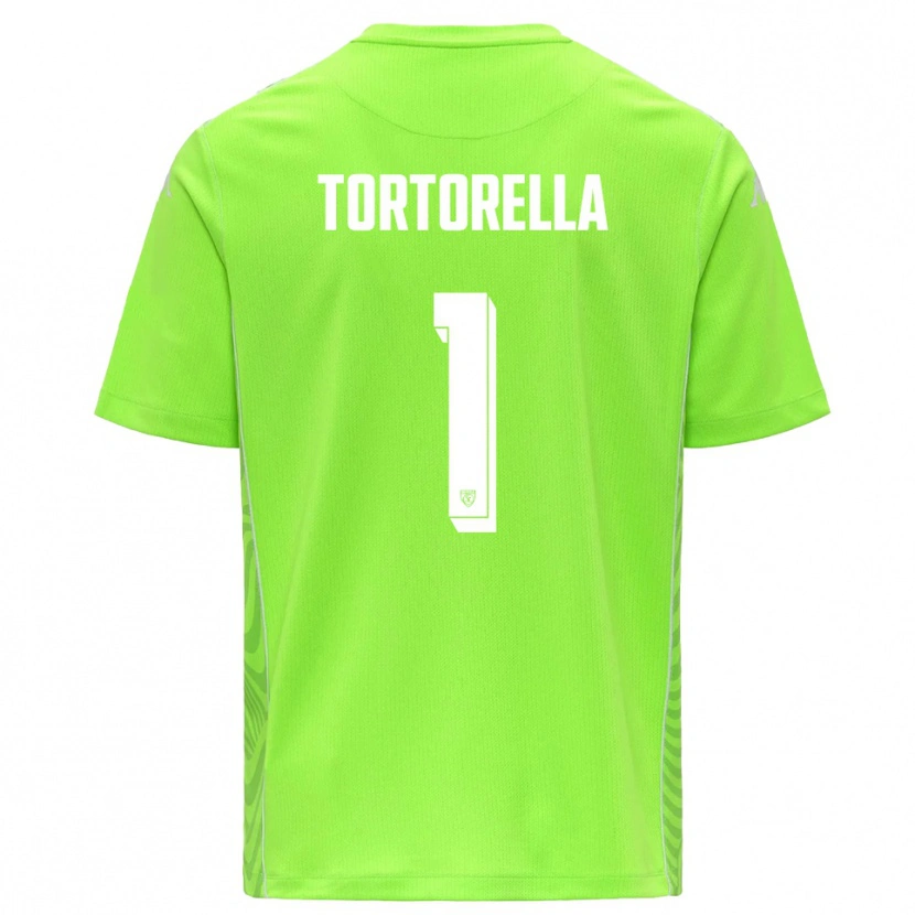 Danxen Heren Diego Tortorella #1 Gazongroen Wit Keepersshirt 2025/26 T-Shirt