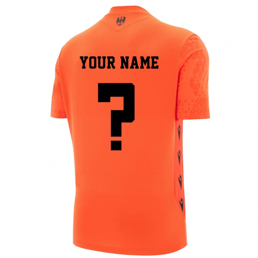 Danxen Heren UC Sampdoria Donker Oranje Zwart Keepersshirt 2025/26 T-Shirt