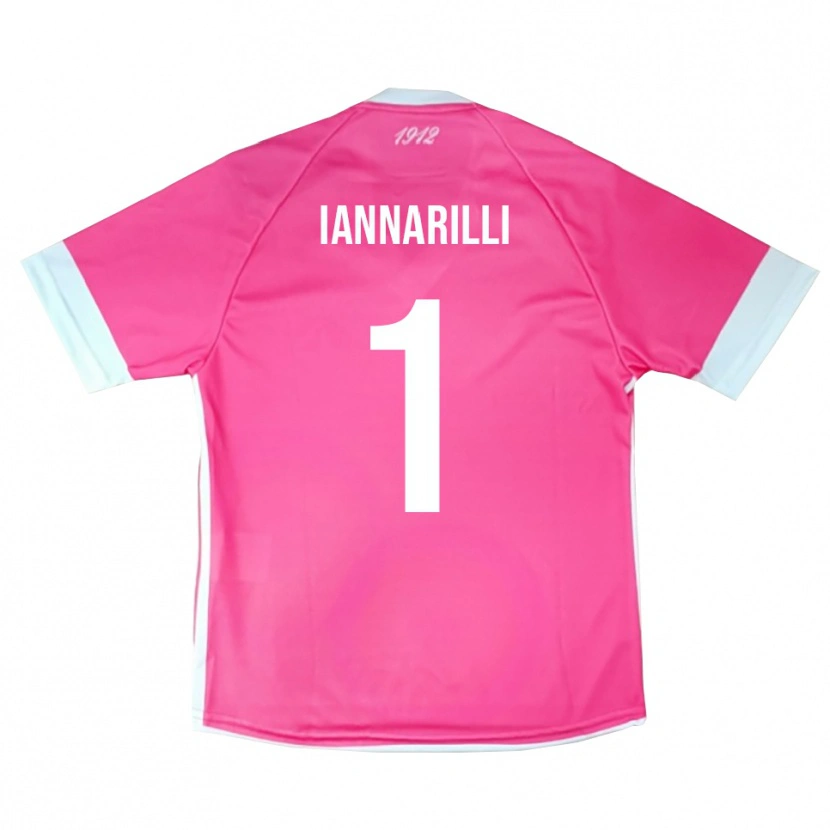 Danxen Heren Antony Iannarilli #1 Fuchsia Wit Keepersshirt 2025/26 T-Shirt