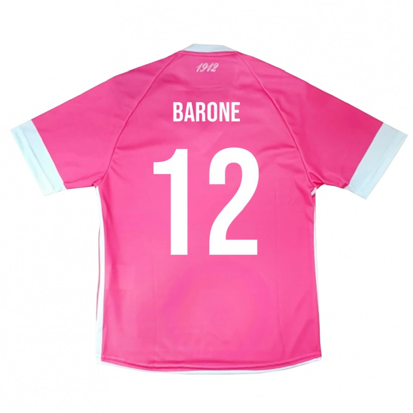 Danxen Heren Filippo Barone #12 Fuchsia Wit Keepersshirt 2025/26 T-Shirt