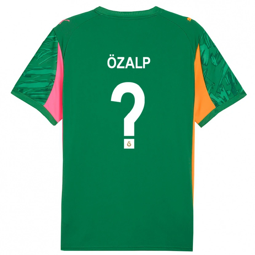 Danxen Heren Hamza Özalp #0 Groen Oranje Roze Keepersshirt 2025/26 T-Shirt
