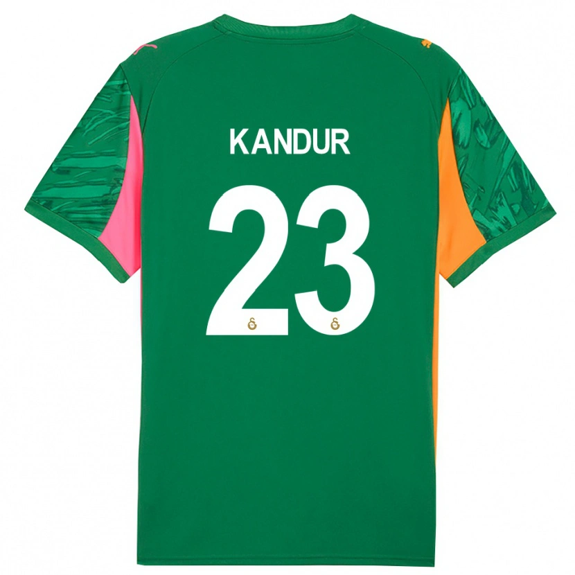 Danxen Heren Müge Kandur #23 Groen Oranje Roze Keepersshirt 2025/26 T-Shirt