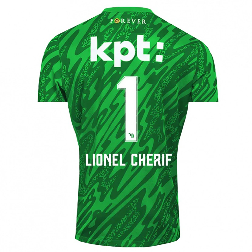 Danxen Heren Kader Cherif #1 Groen Wit Keepersshirt 2025/26 T-Shirt