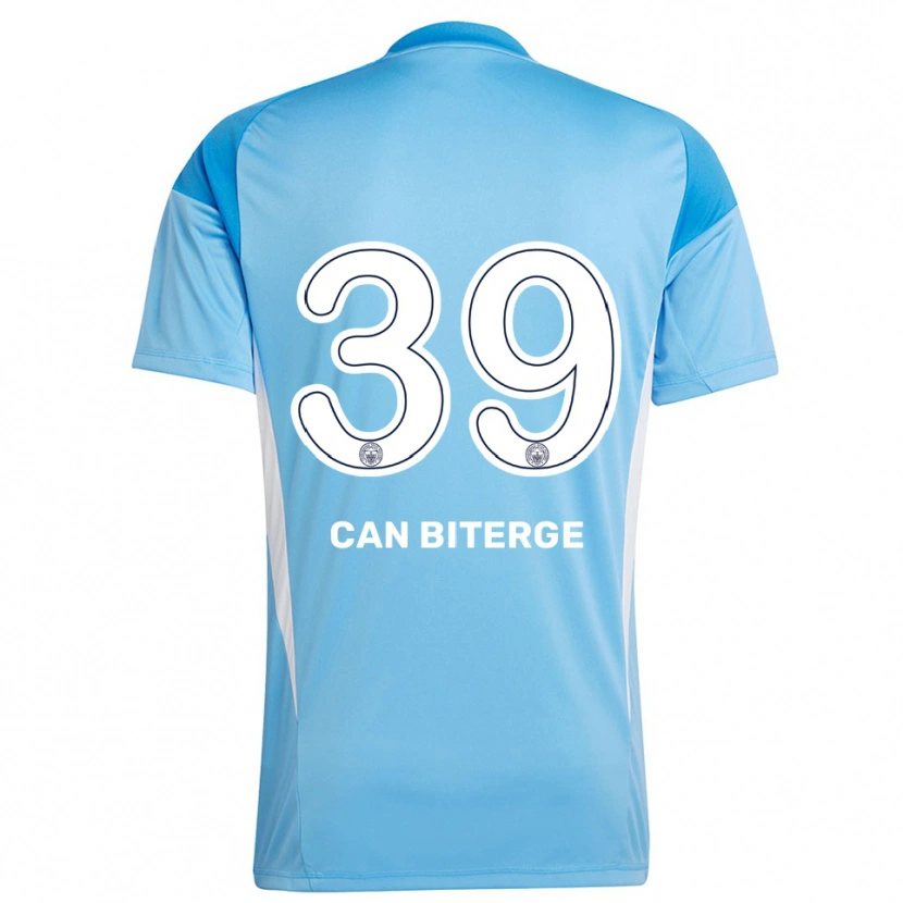 Danxen Heren Engin Can Biterge #39 Koningsblauw Wit Keepersshirt 2025/26 T-Shirt