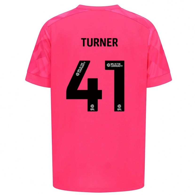 Danxen Heren Matthew Turner #41 Roze Roze Keepersshirt 2025/26 T-Shirt